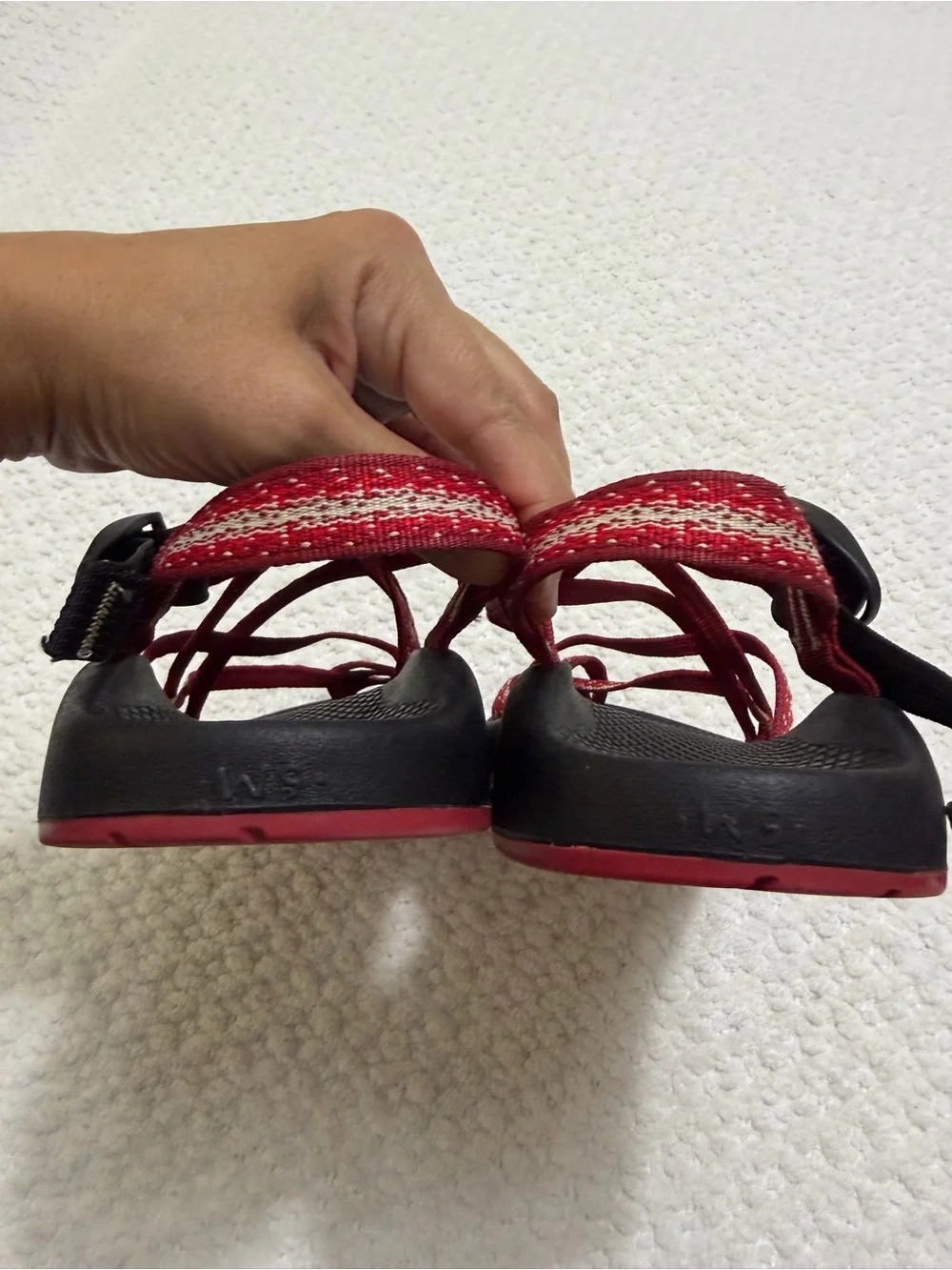 Chaco ZX/2 Red Classic Outdoor Sandals Hiking Summer Women’s Size 9